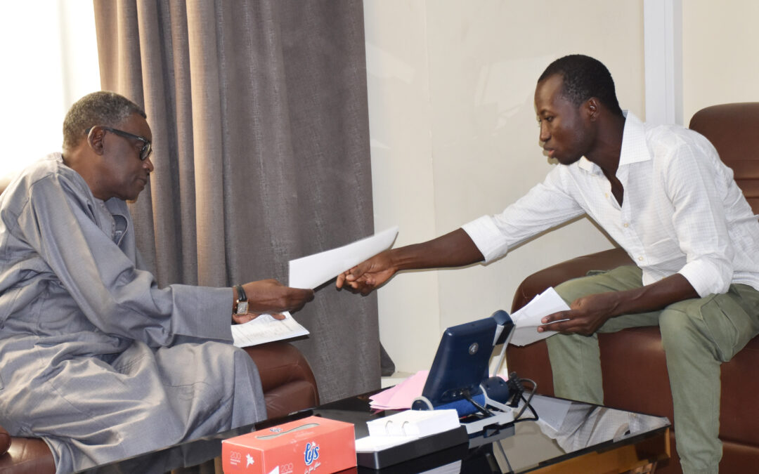 AUDIENCE ACCORDEE AU COLLECTIF DES ETUDIANTS DE L’INSTITUT DE MANAGEMENT (IMAN)